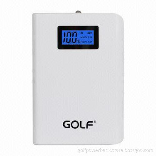 8,000mAh Battery Power Bank, Dual-USB Output, LCD Digital Display Indicator